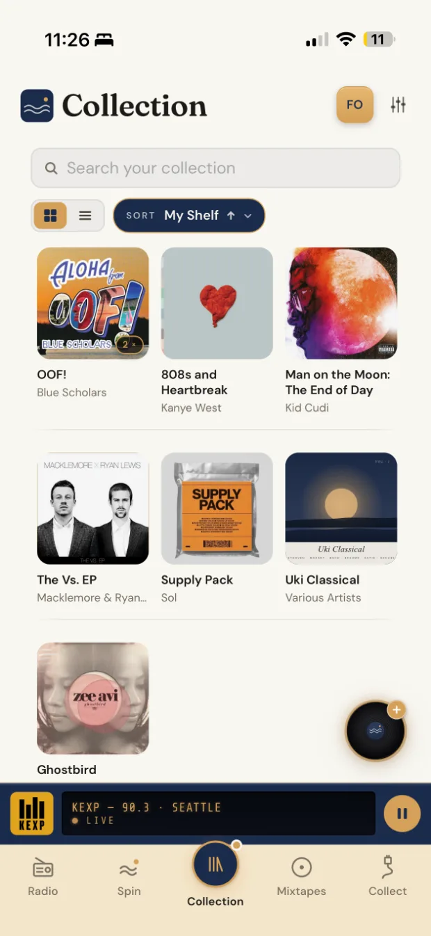 Your record collection in Uki Music